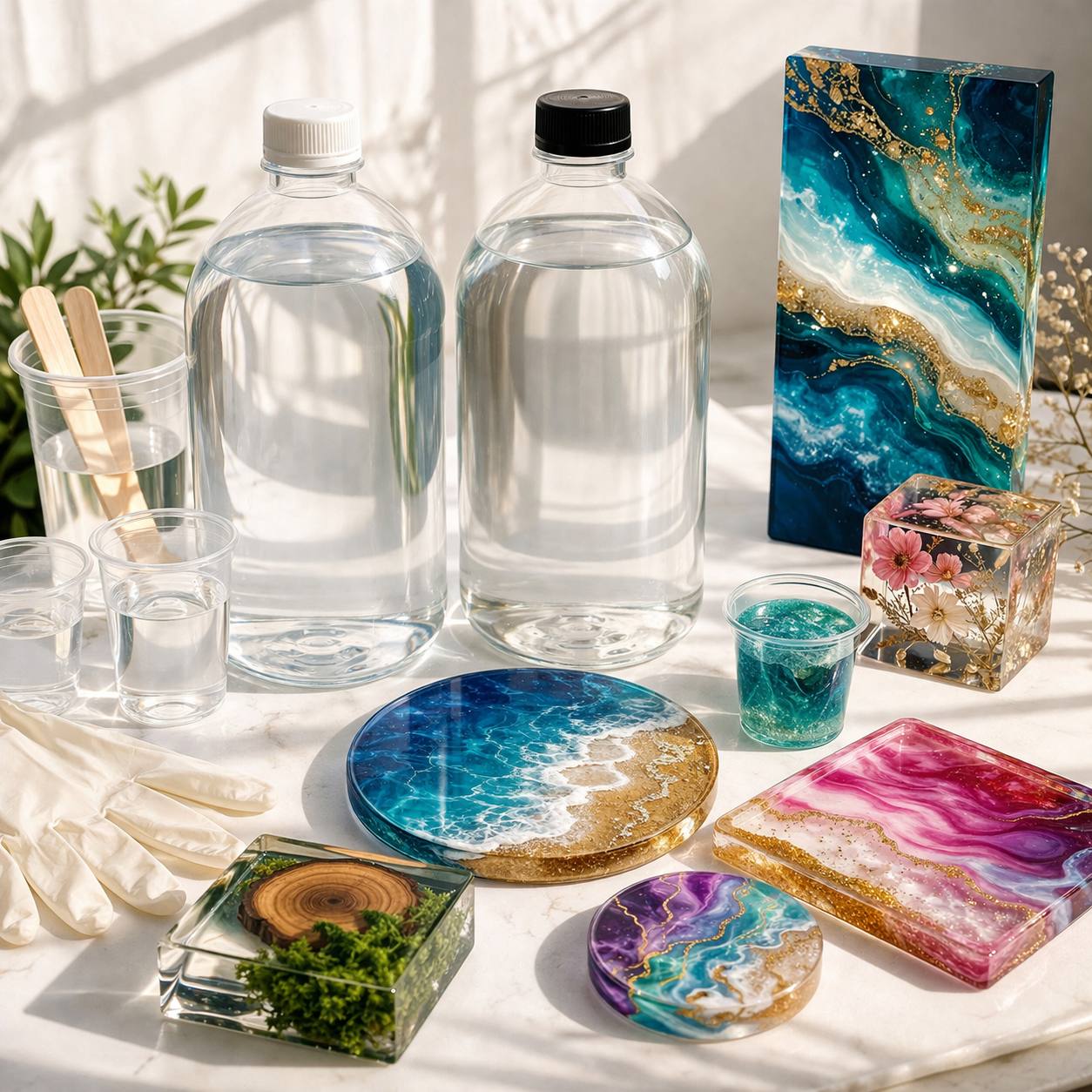 Resin, Modelling and Decorative Crafts